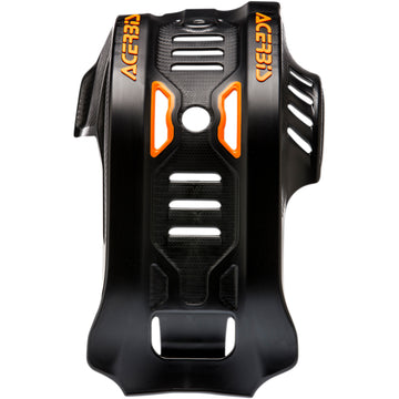 Acerbis Skid Plate - Black/ '16 Orange - KTM 2791645229