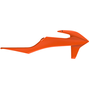 POLISPORT Radiator Cover - Orange - KTM 8422100004 by Polisport