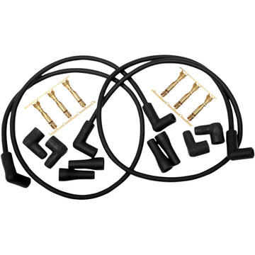 COMPU-FIRE 8mm Spark Plug Wire Set - 41" Black 40200