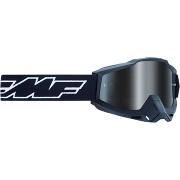 FMF PowerBomb Goggles - Rocket - Black - Silver Mirror F-50037-00001