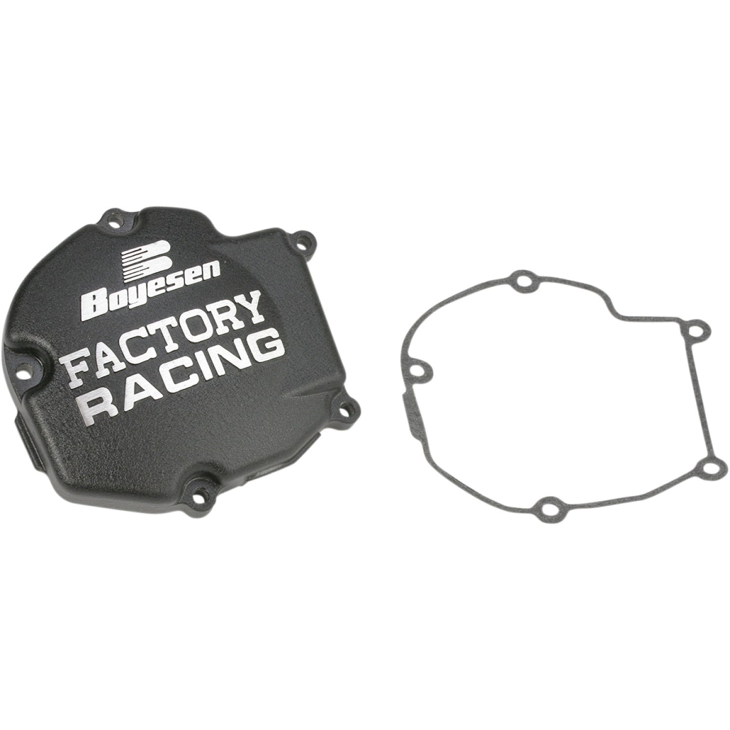 BOYESEN Ignition Cover - Black - Kawasaki KX125 SC-11AB