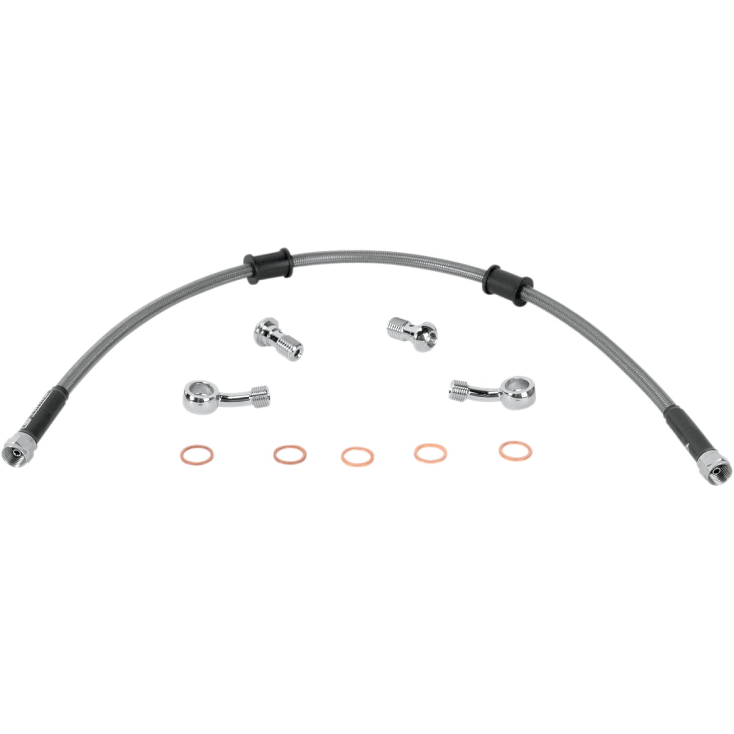 Moose Racing Brake Line - Rear - Stainless Steel - KLR 650 KAW-6030R
