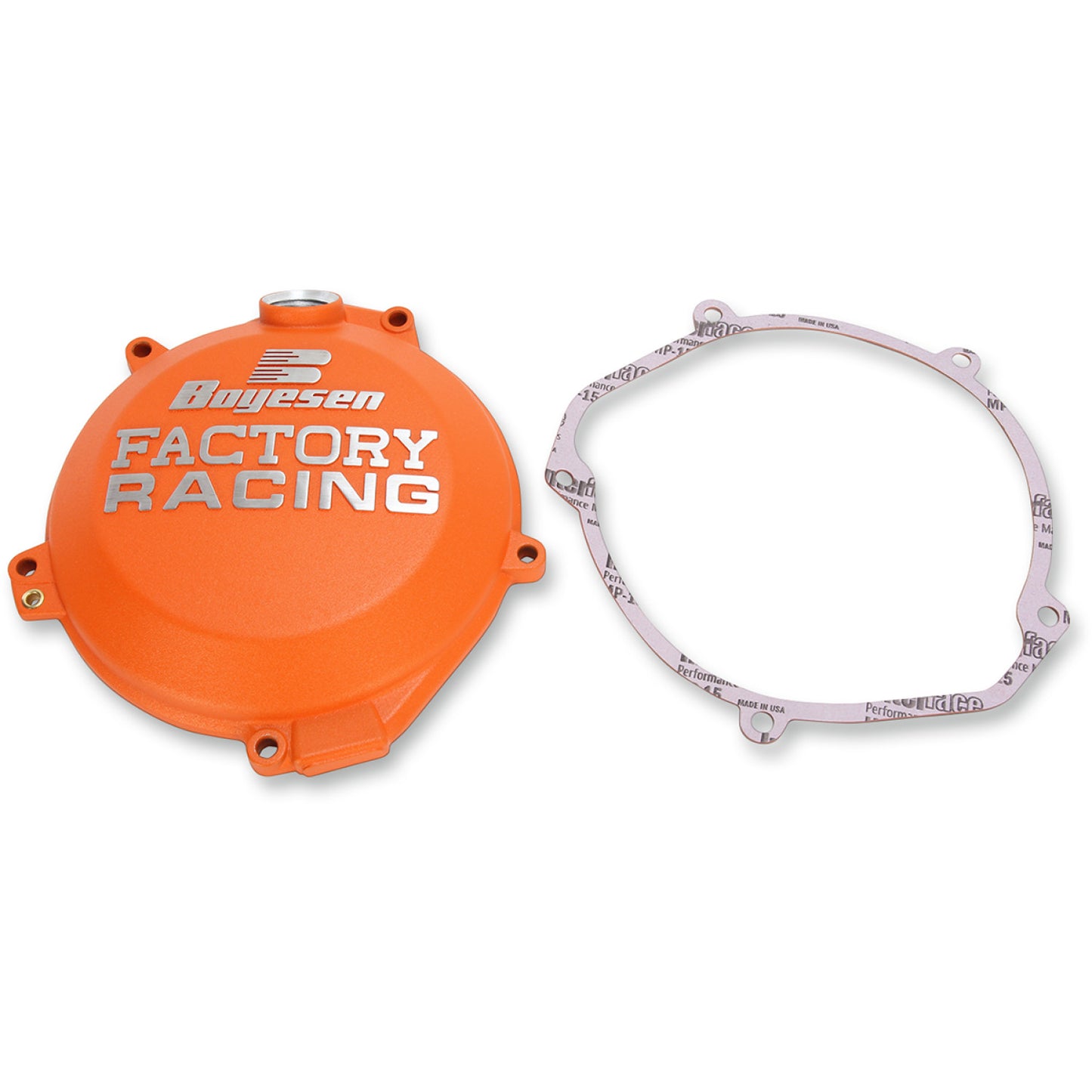 BOYESEN Clutch Cover - Orange - KTM CC-44CO
