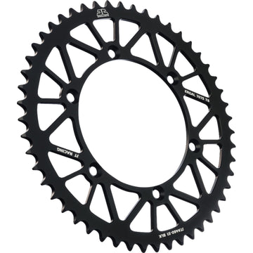 JT SPROCKETS Rear Sprocket - Black - 51 Tooth - Kawasaki JTA460.51BLK by JT Rear Sprockets Aluminum/Alloy