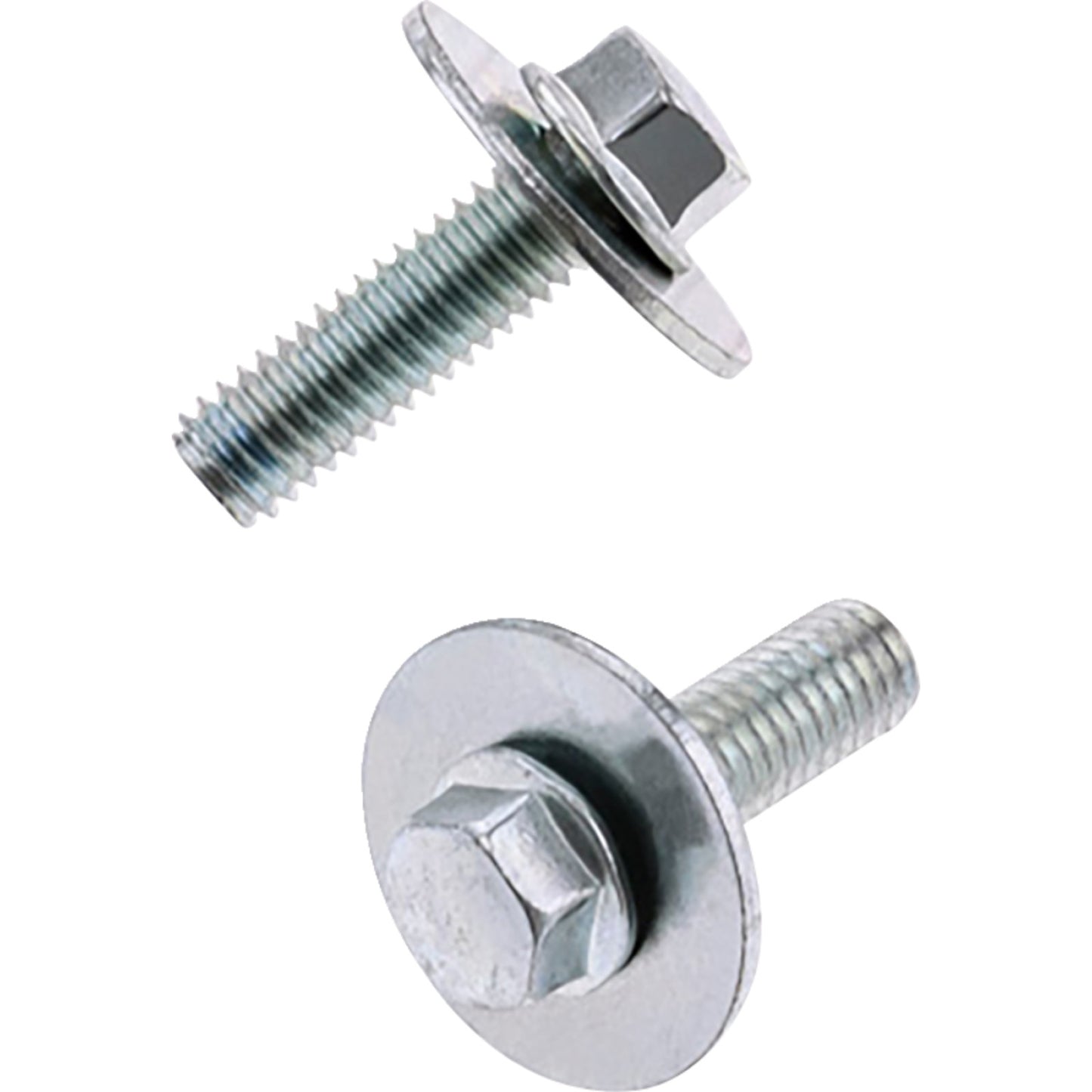 BOLT Bolts with Washers - Hex/Flange - M6 x 20 - 10 Pack 024-11626