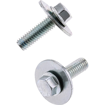 BOLT Bolts with Washers - Hex/Flange - M6 x 20 - 10 Pack 024-11626
