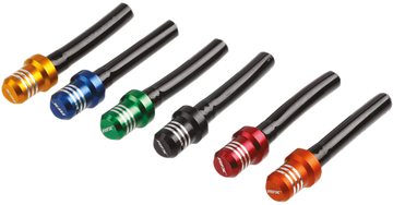 Short Vent Tube 1 Way Cap Orange