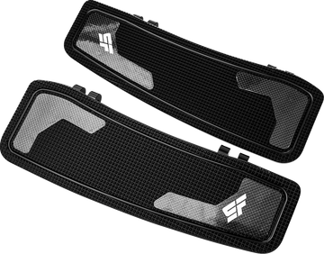 SLYFOX Driver Floorboards - Black Anodized - Touring SF-905-00-1