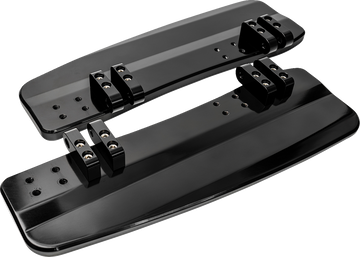 SLYFOX Driver Floorboards - Black Anodized - Touring SF-905-00-1