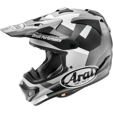 ARAI HELMETS VX-Pro4 Helmet - Block - Black Frost - XS 0110-8806 by Arai Helmets Offroad Full Face 1 Pc Adult Helmet