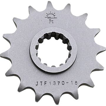 JT SPROCKETS Countershaft Sprocket - 16 Tooth JTF1370.16 by JT Countershaft Sprockets Steel