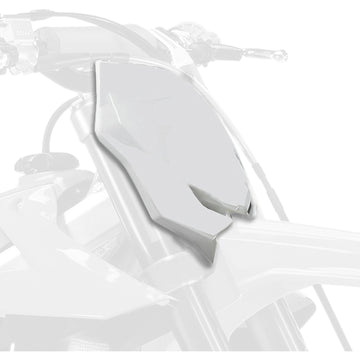 POLISPORT Number Plate - OEM White - RM-Z 450 8666100002 by Polisport