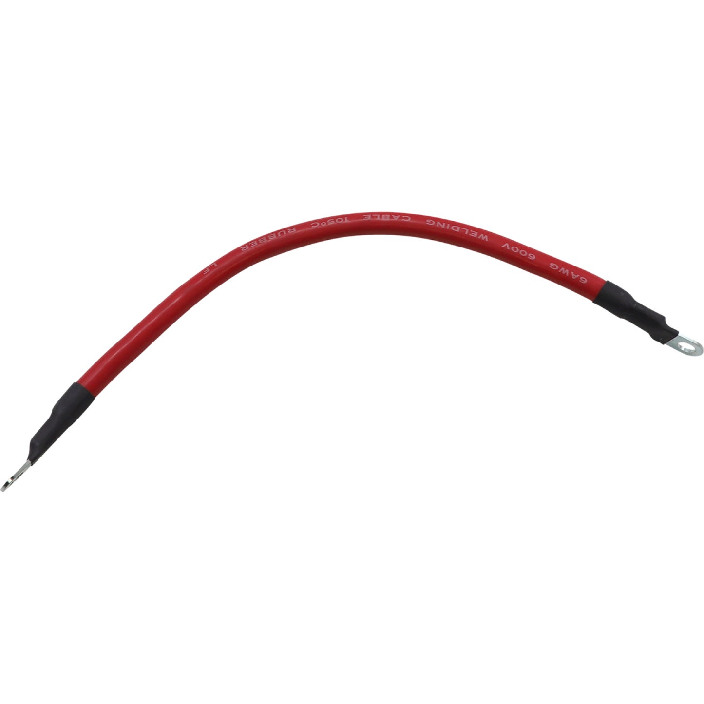 Moose Racing Battery Cable - 10" - Red 680-6710