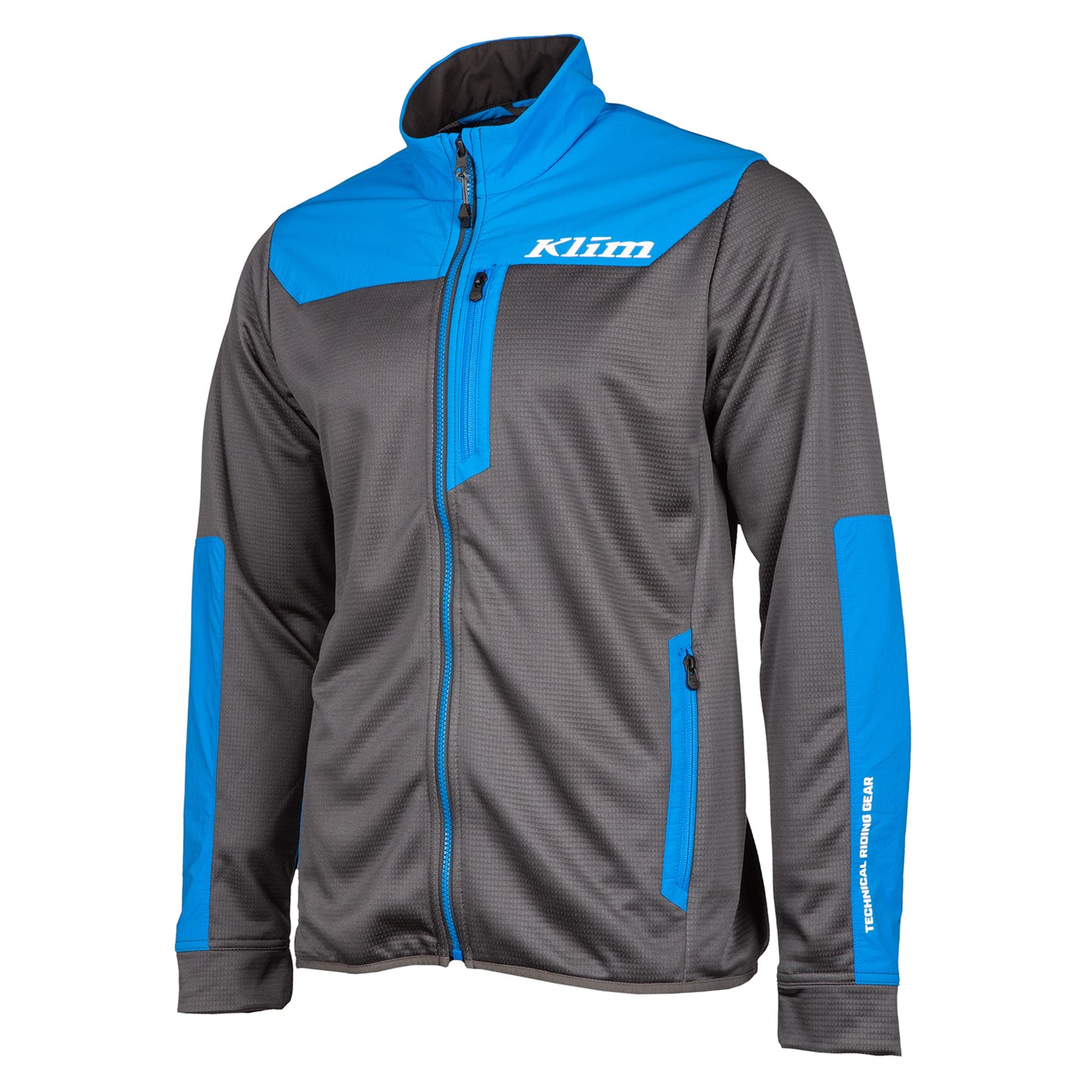 Klim Alloy Jacket Electric Blue Lemonade Asphalt - 2X