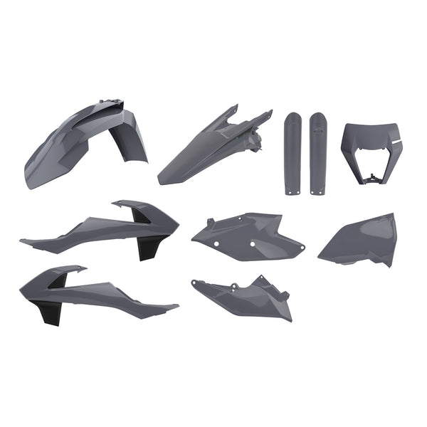 Enduro Kit With Mask Nardo Grey Ktm
