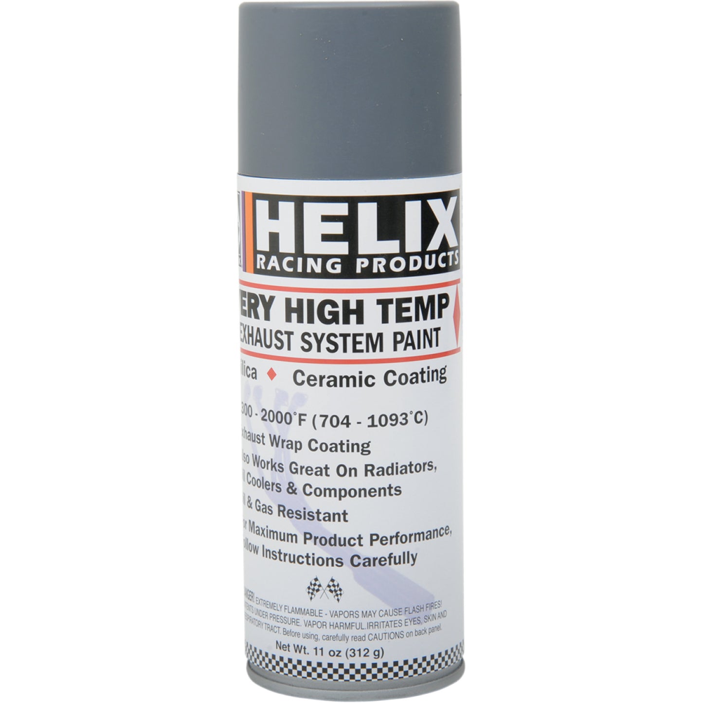 Helix High-Temperature Paint - Gray - 11 oz. net wt. - Aerosol 165-1000 | Paint