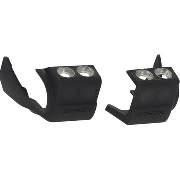 Acerbis Fork Shoe Protectors - Black 2983390001