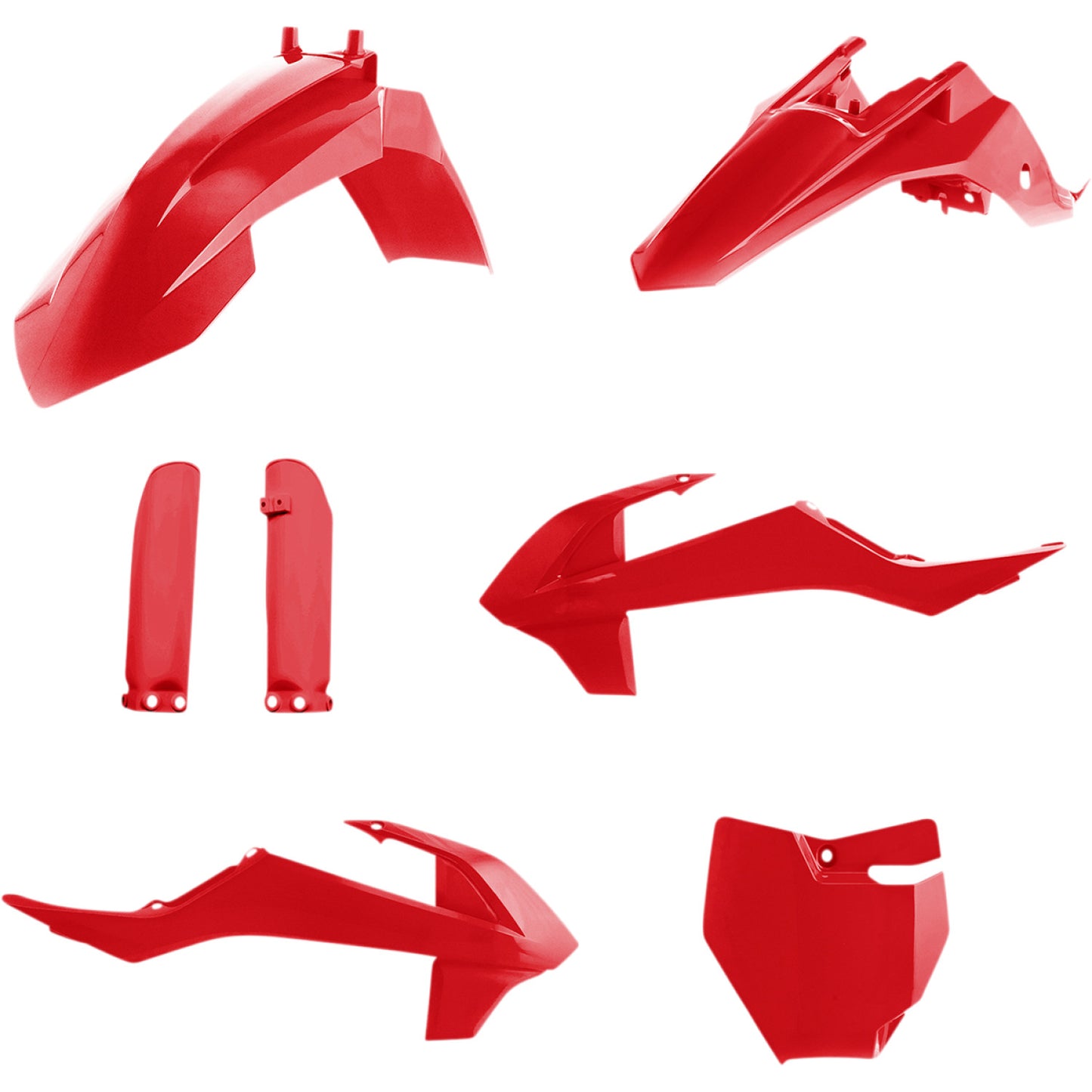 Acerbis Full Replacement Body Kit - Red 2686020004