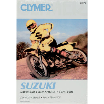 CLYMER Manual - Suzuki - RM50-400 Twin Shock CM371