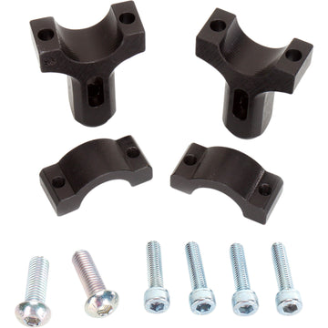 Moose Racing Handguard Clamp - Aluminum - Black 50-014B