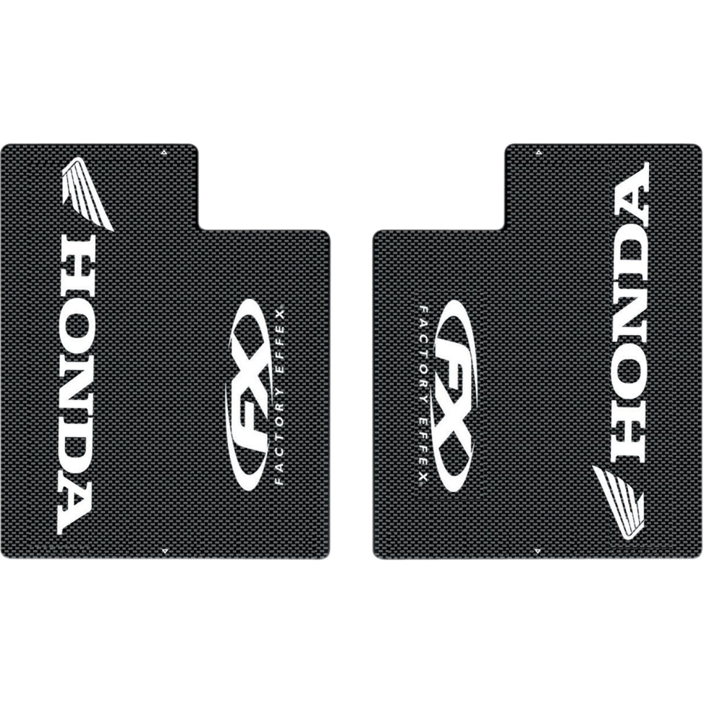 FACTORY EFFEX Carbon Fiber Fork Shield - Honda 06-38320