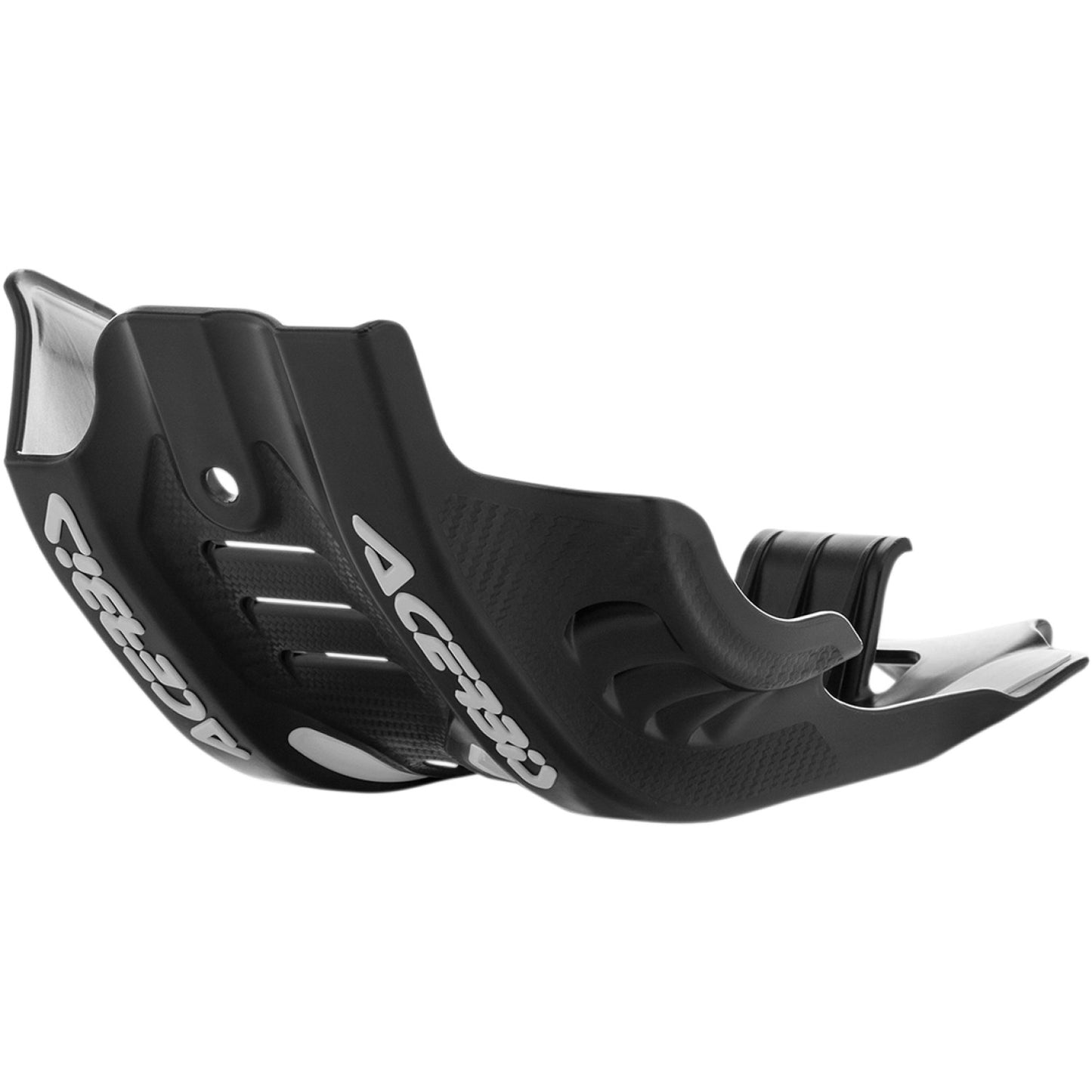 Acerbis Skid Plate - Black/White - Husqvarna | KTM 2449421007