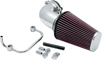 K & N Aircharger® Performance Intake System Kit - Bright Chrome 63-1126P