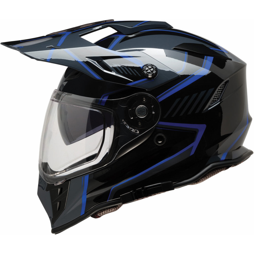 Z1R Range 2.0 Helmet - Voyager - Black/Blue - 2XL 0140-0367