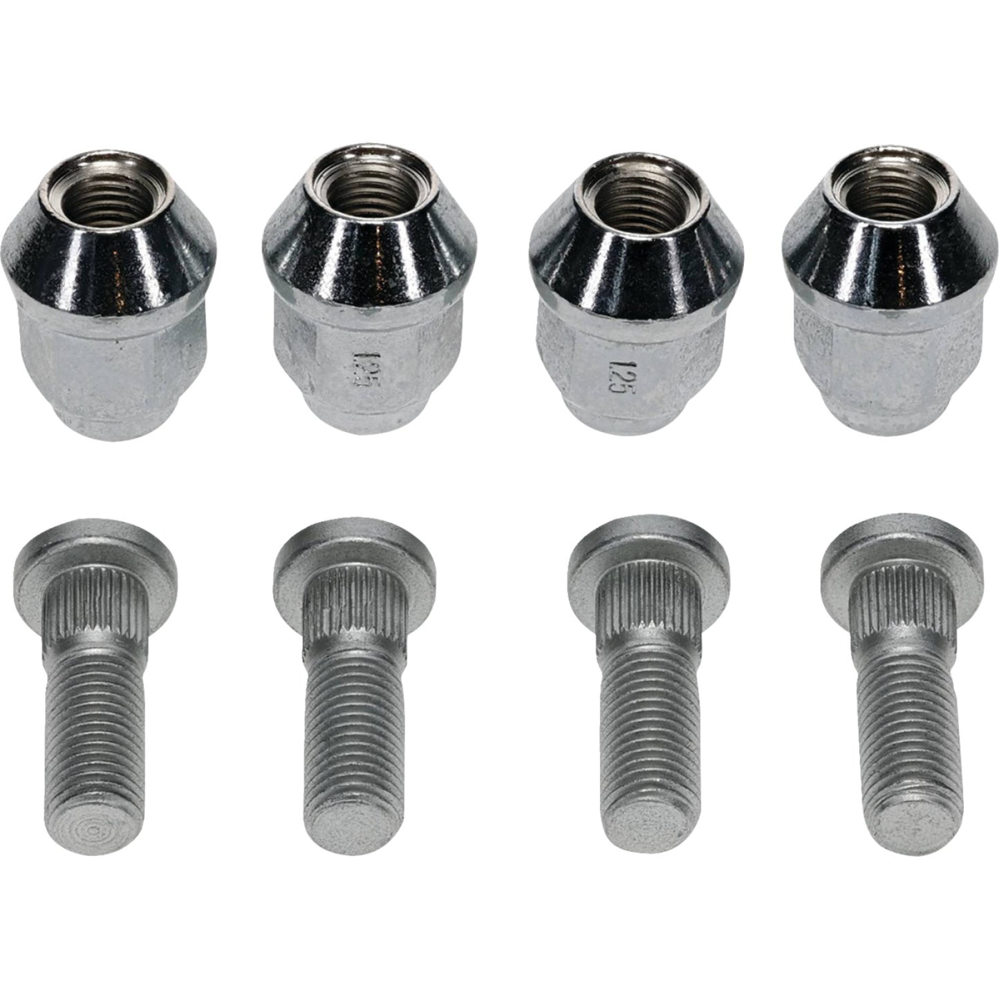 Moose Racing Wheel Stud/Nut Kit - Front/Rear | Rear Left 85-1146