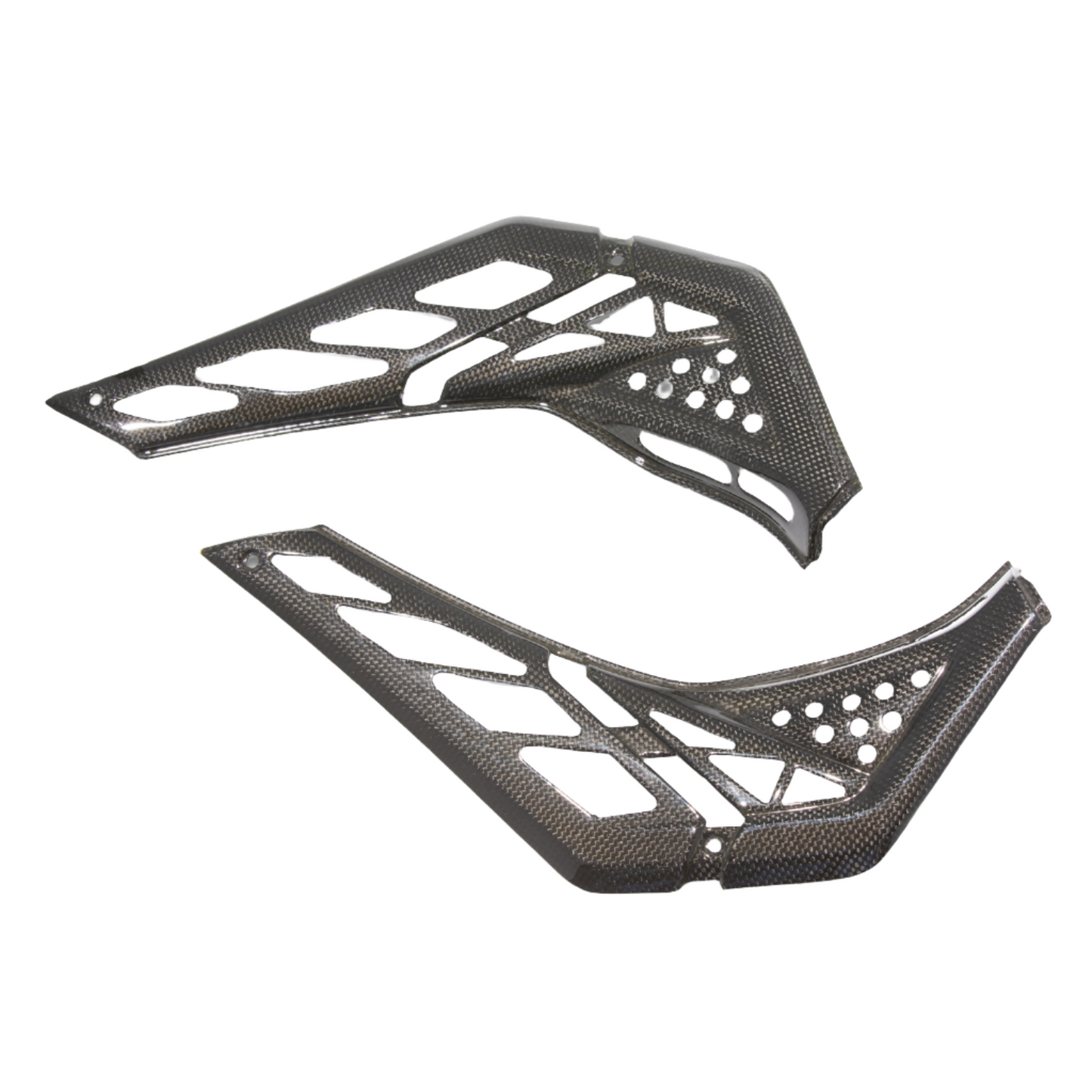 EXHAUST/TANK COVER CARBON KIT | Sherco