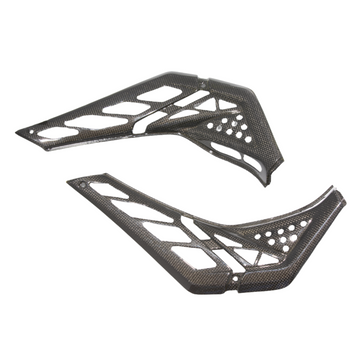 EXHAUST/TANK COVER CARBON KIT | Sherco