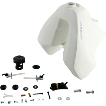 Acerbis Fuel Tank - 4.25 Gallon - Suzuki - White 2140640002