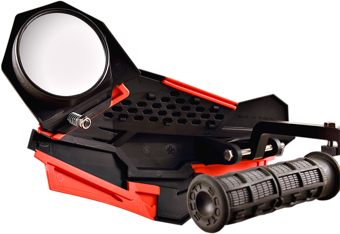 POWERMADD Mirrors - Sentinel - Side View - Round - Black - Kit 34455
