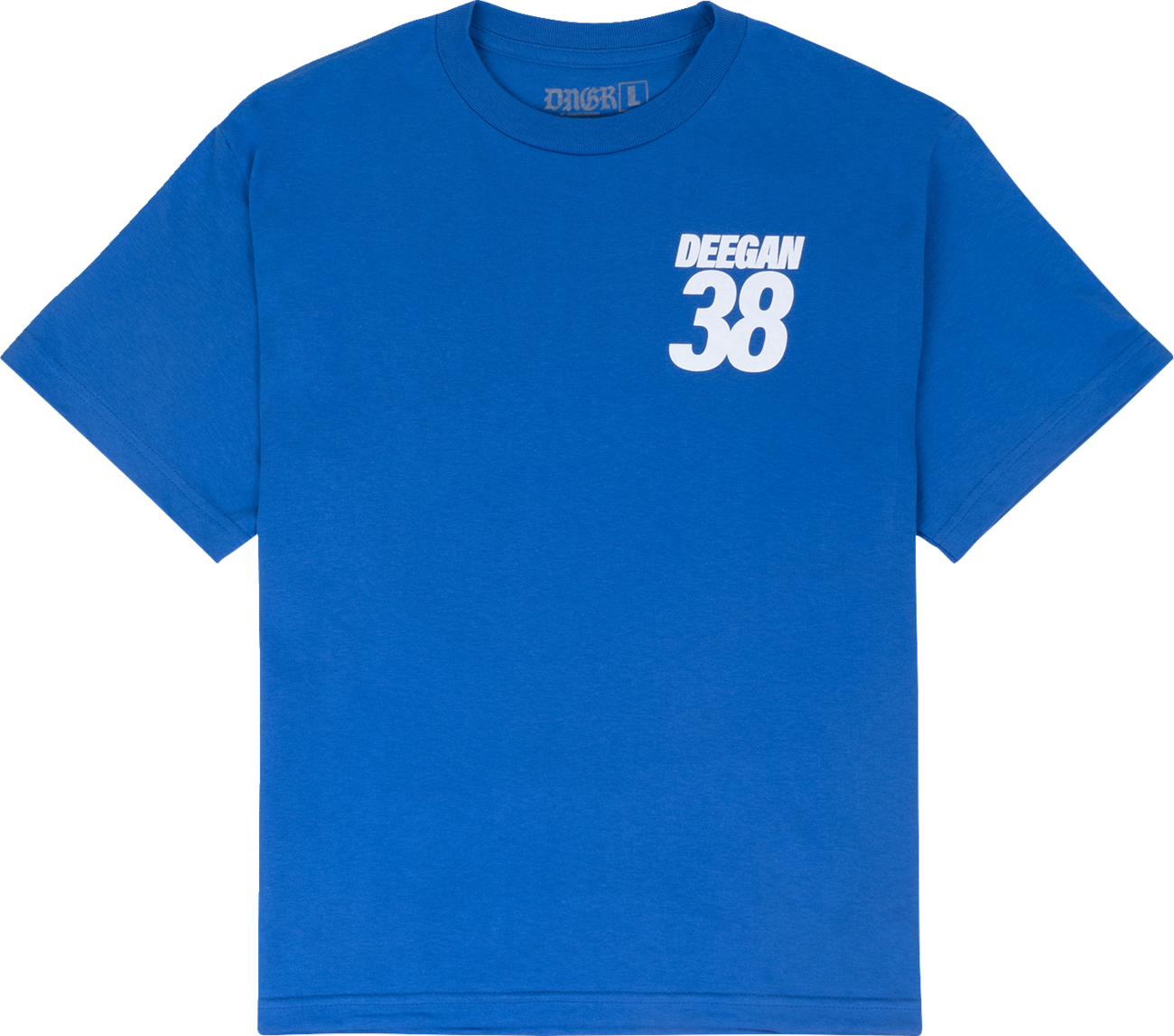 DEEGAN APPAREL Youth MX2 T-Shirt - Blue - Medium DBTSS3009RYLM