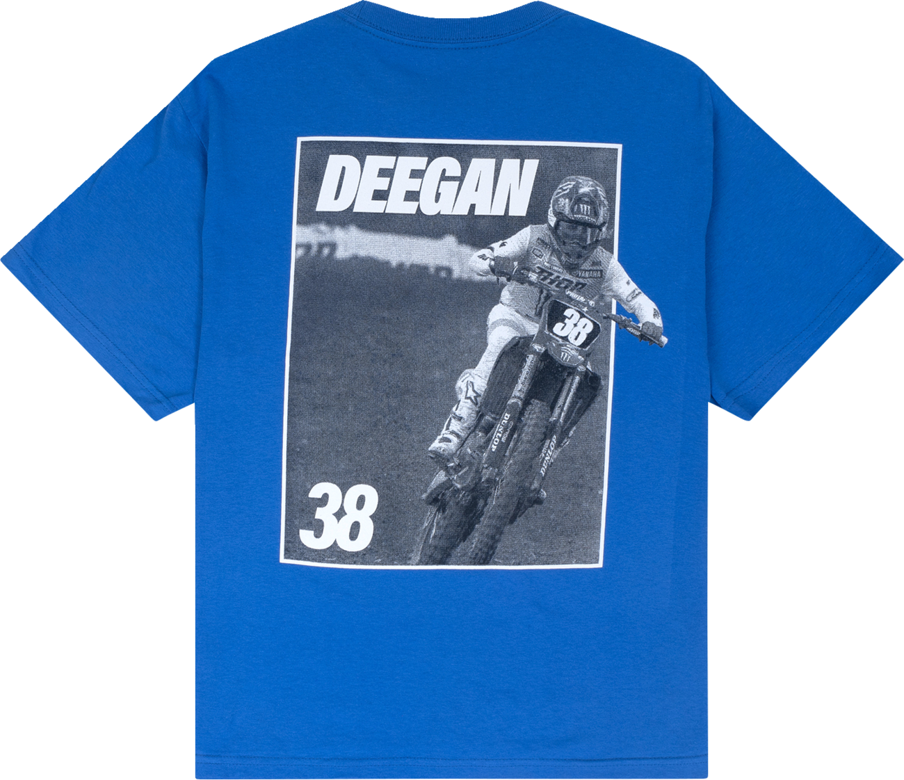DEEGAN APPAREL Youth MX2 T-Shirt - Blue - Medium DBTSS3009RYLM
