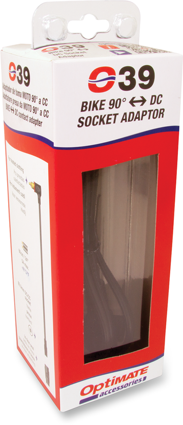 TECMATE Adapter - 90? DIN to 2.5 mm Barrel O-39