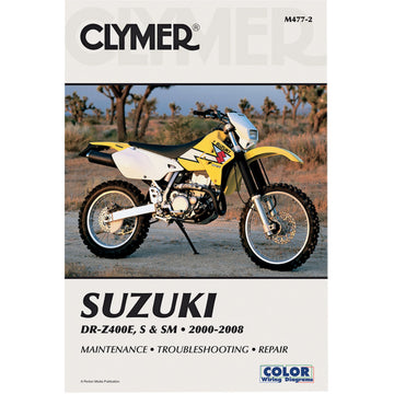 CLYMER Manual - Suzuki - DR-Z400 '00-'12 CM4774