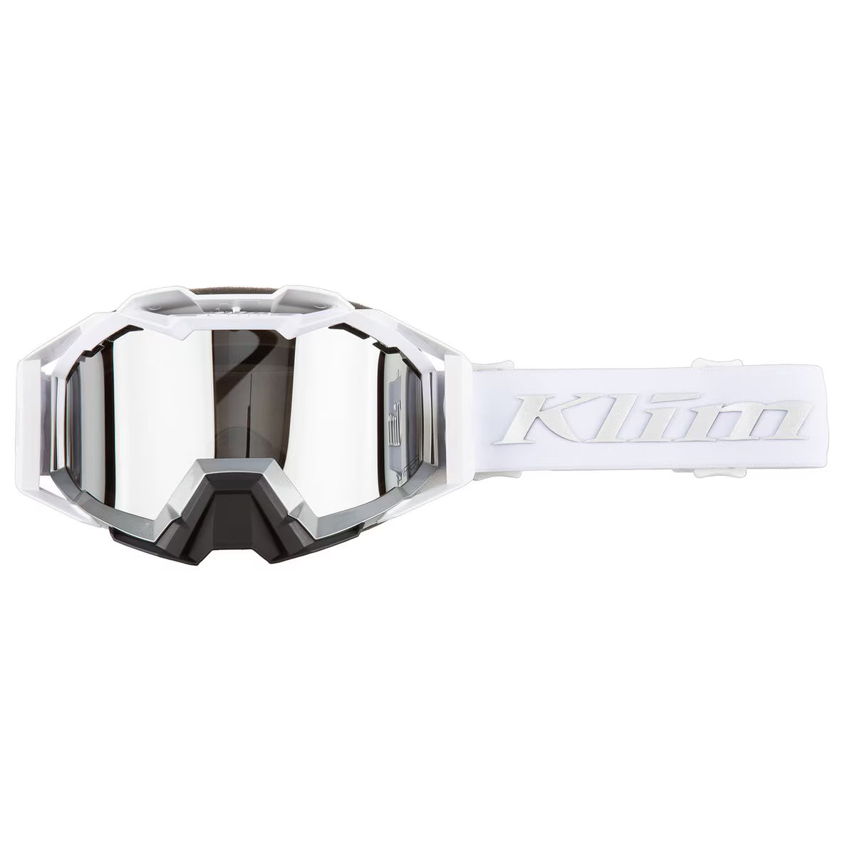 Klim Viper Pro Snow Goggle Vanish White Clear Smoke Silver Mirror