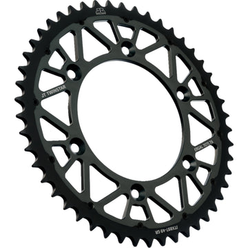 JT SPROCKETS Steel Rear Sprocket - Graphite - 49 Tooth JTX897.49GR by JT Rear Sprockets Steel Type