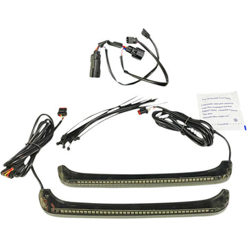 Custom Dynamics Saddlebag Lights - Smoke Lens CD-LPDC-BCM4-S