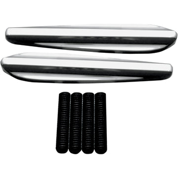 Covingtons Turn Signal Eliminators - Finned - Chrome C1306-C