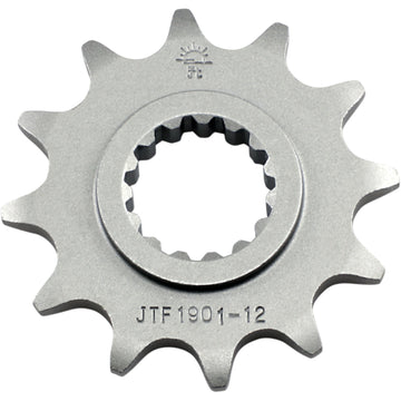 JT SPROCKETS Front Sprocket - 12 Tooth - Freeride JTF1901.12 by JT Countershaft Sprockets Steel