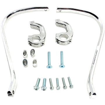 Moose Racing Handguards - Contour - 1-1/8" - Silver 50-5214S