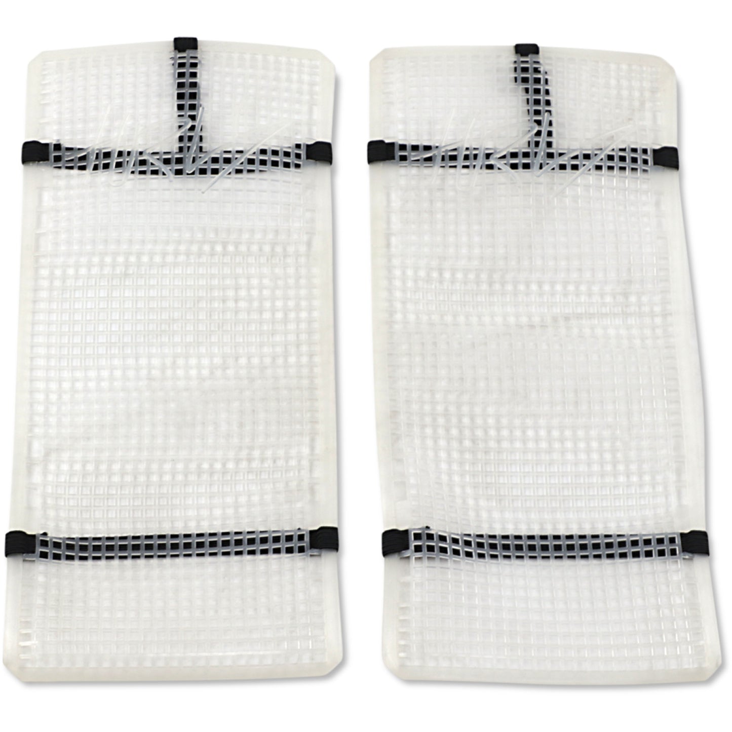 Moose Racing Mud Radiator Cover - White - KTM HPRMUDKT1252TM