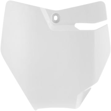 Acerbis Front Number Plate - White 2449400002