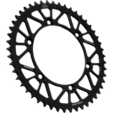JT SPROCKETS Rear Sprocket - Kawasaki - Black - 49 Tooth JTA460.49BLK by JT Rear Sprockets Aluminum/Alloy