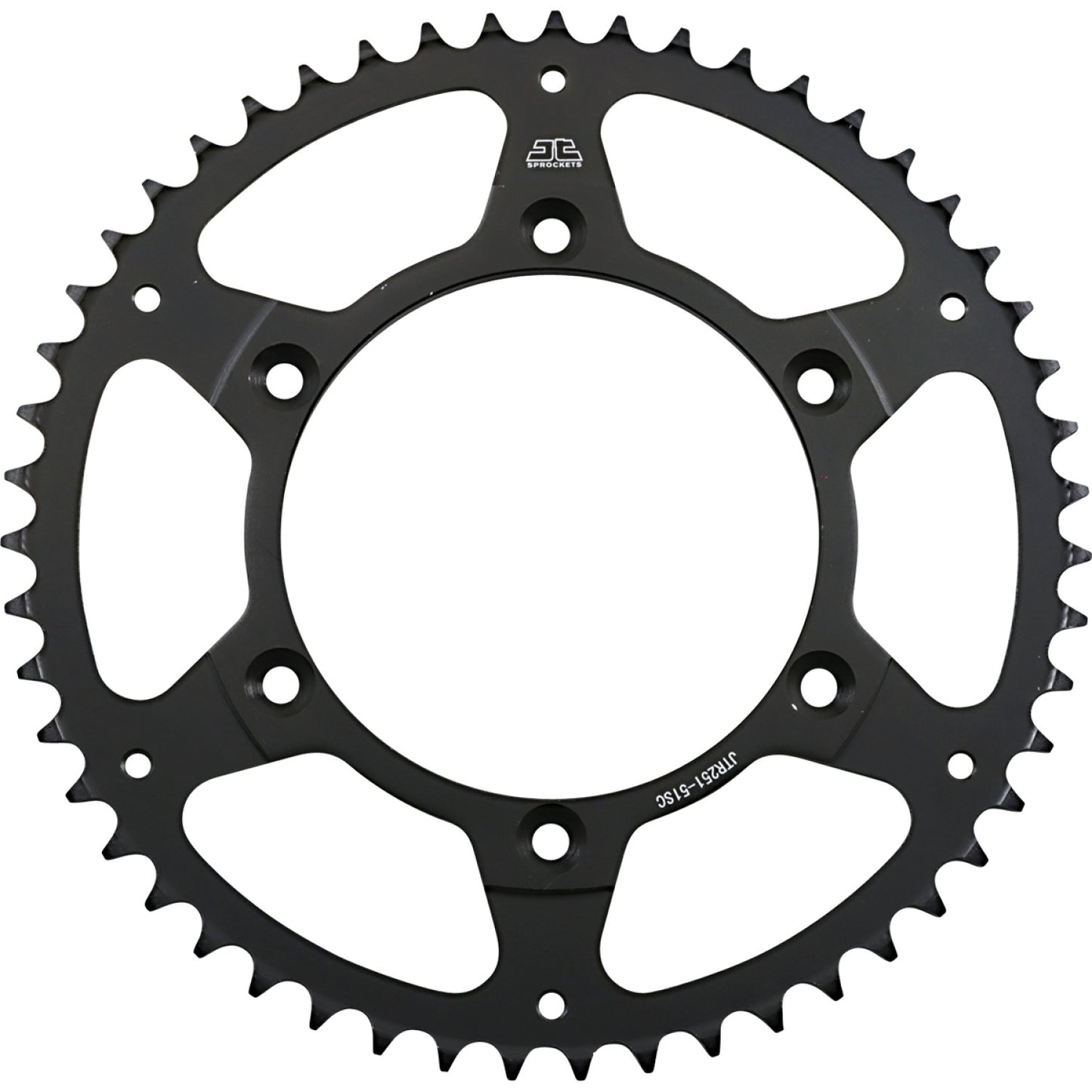 JT SPROCKETS Rear Sprocket - 51-Tooth - Yamaha JTR251.51SC by JT Rear Sprockets Steel Type