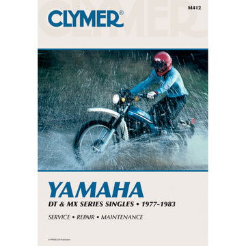 CLYMER Manual - Yamaha - DT / MX CM412