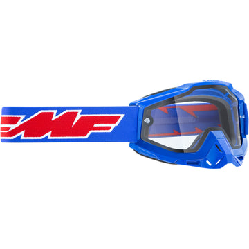 FMF PowerBomb Enduro Goggles - Rocket - Blue - Clear F-50038-00002