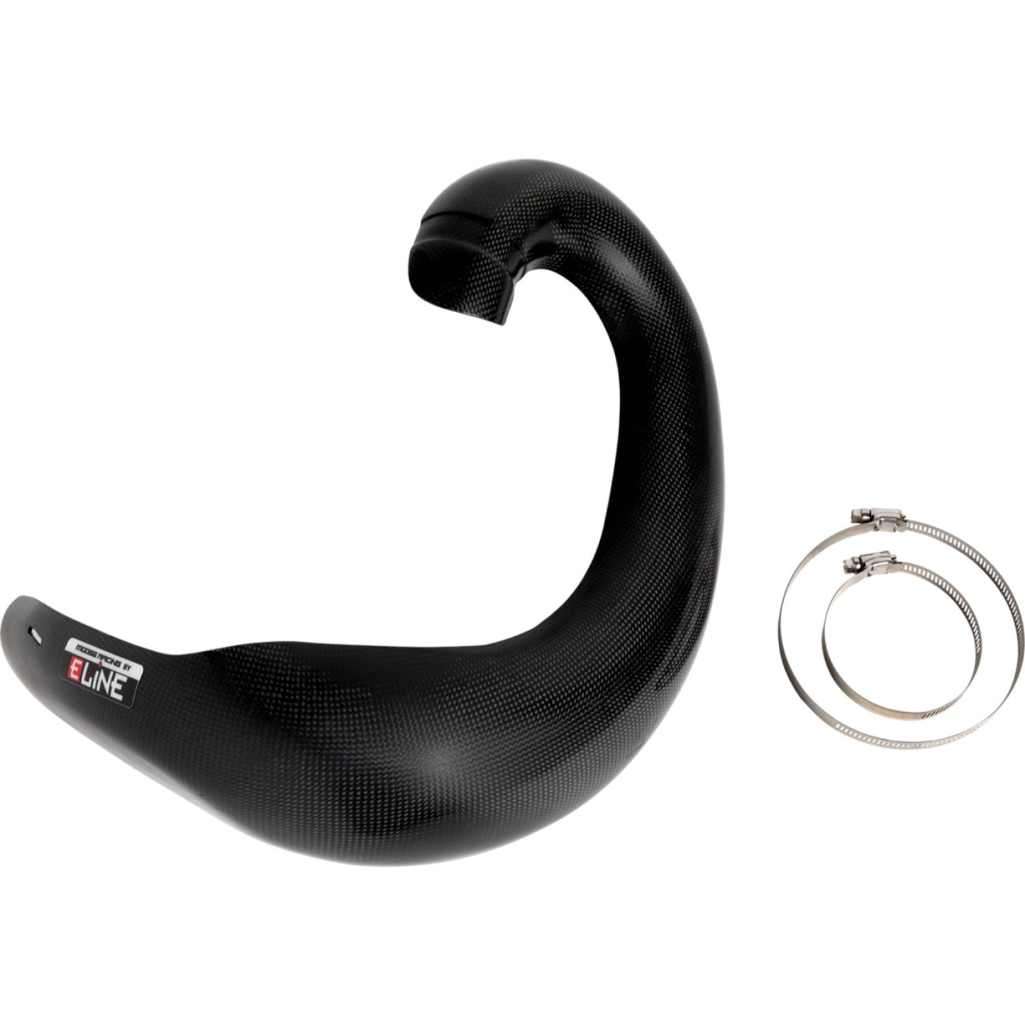Moose Racing Pipe Guard by E Line - Carbon Fiber MPG25023C